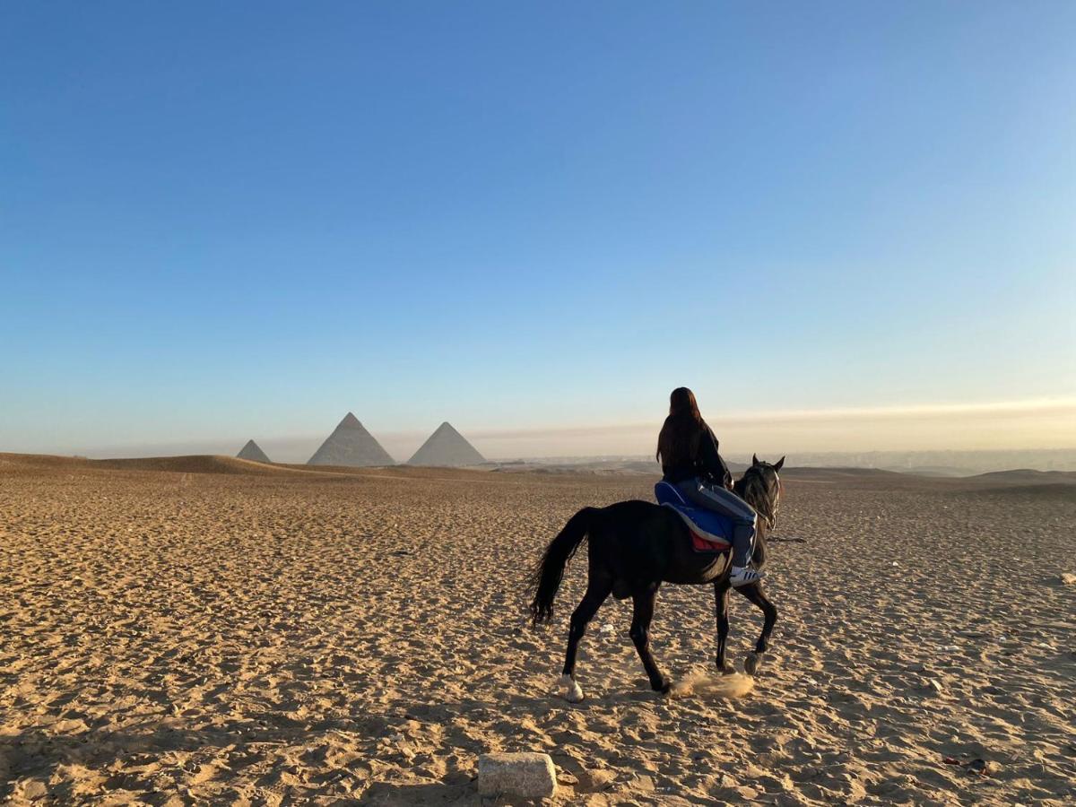 ホテル Eagles Pyramids View Kafret el-Gabal エクステリア 写真
