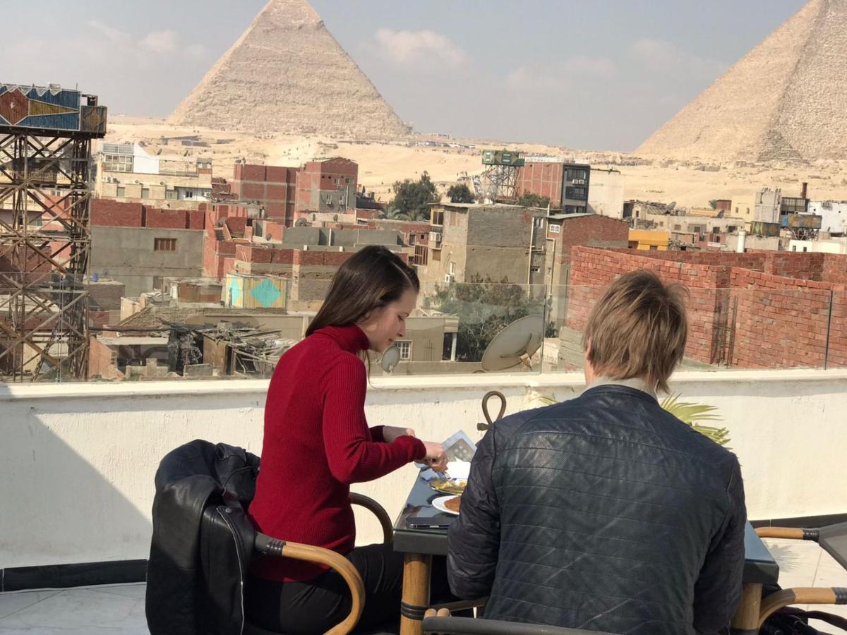 ホテル Eagles Pyramids View Kafret el-Gabal エクステリア 写真