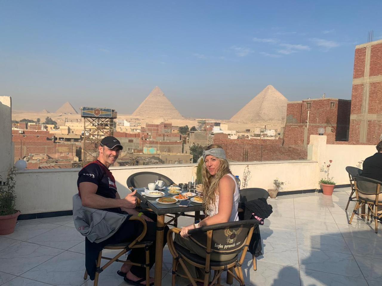 ホテル Eagles Pyramids View Kafret el-Gabal エクステリア 写真