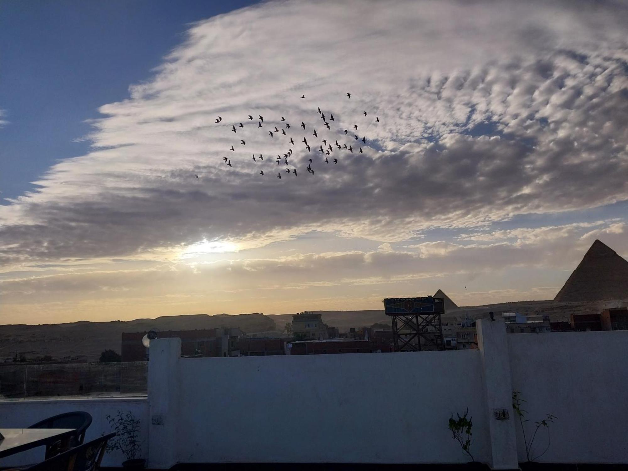 ホテル Eagles Pyramids View Kafret el-Gabal エクステリア 写真