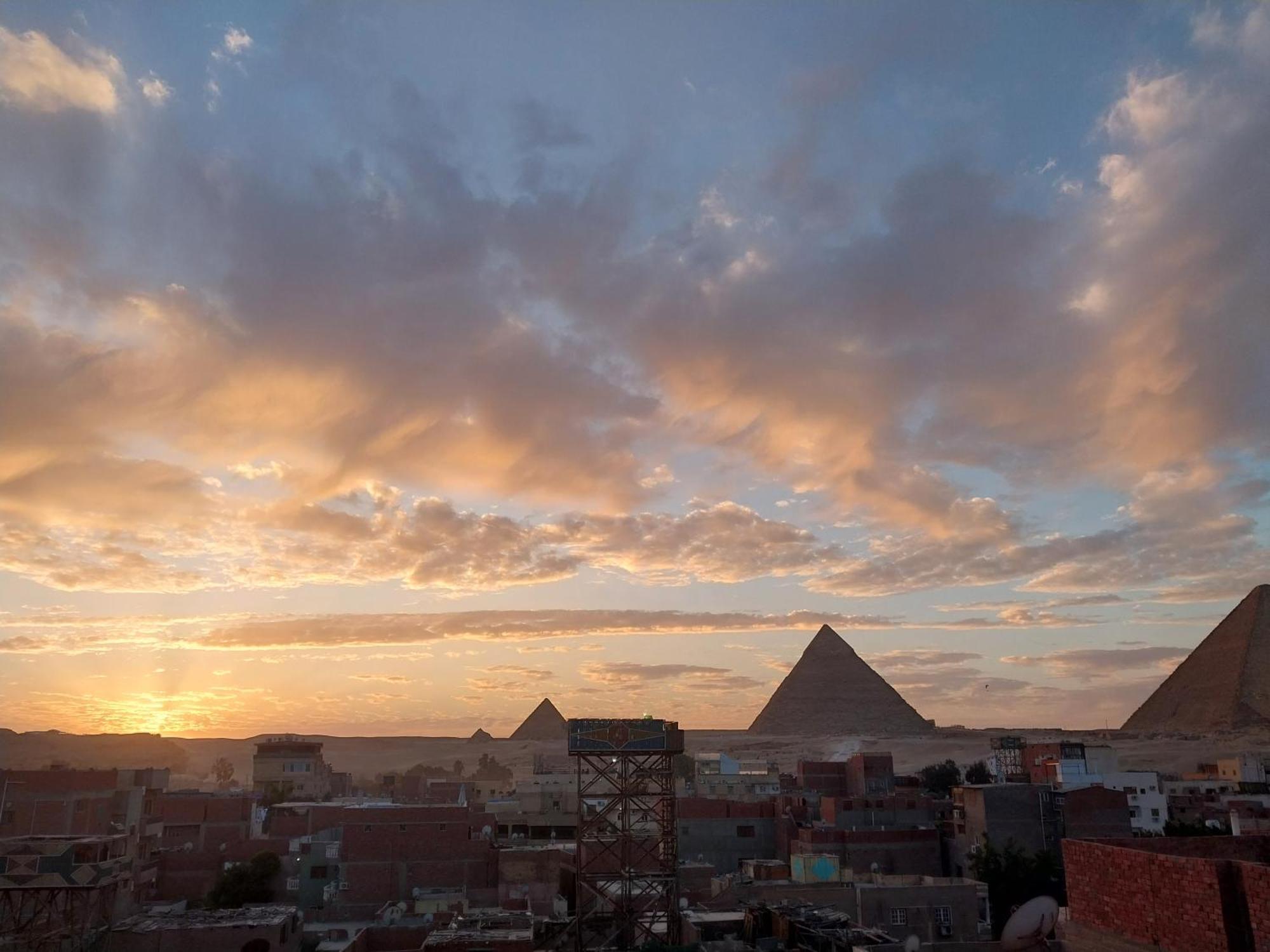 ホテル Eagles Pyramids View Kafret el-Gabal エクステリア 写真