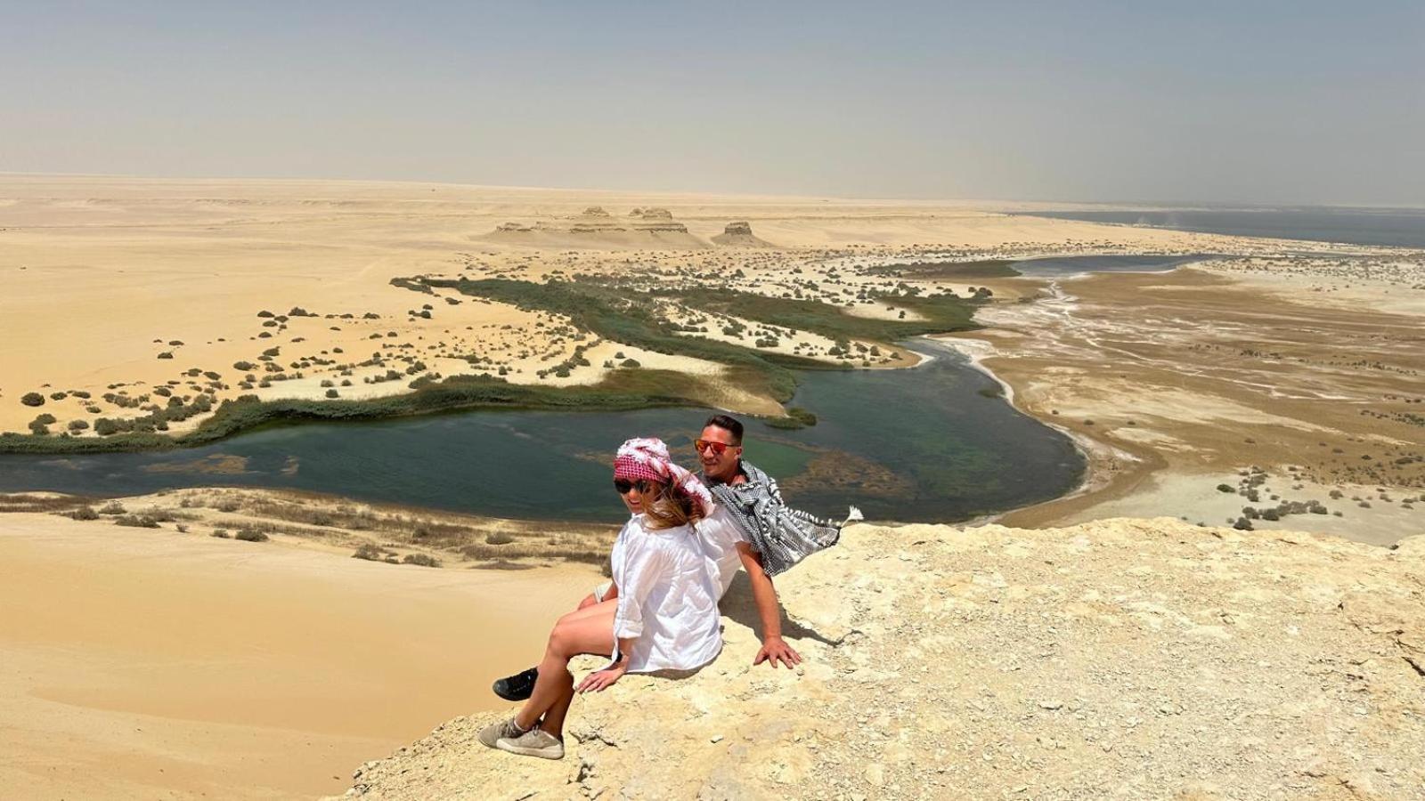 ホテル Eagles Pyramids View Kafret el-Gabal エクステリア 写真