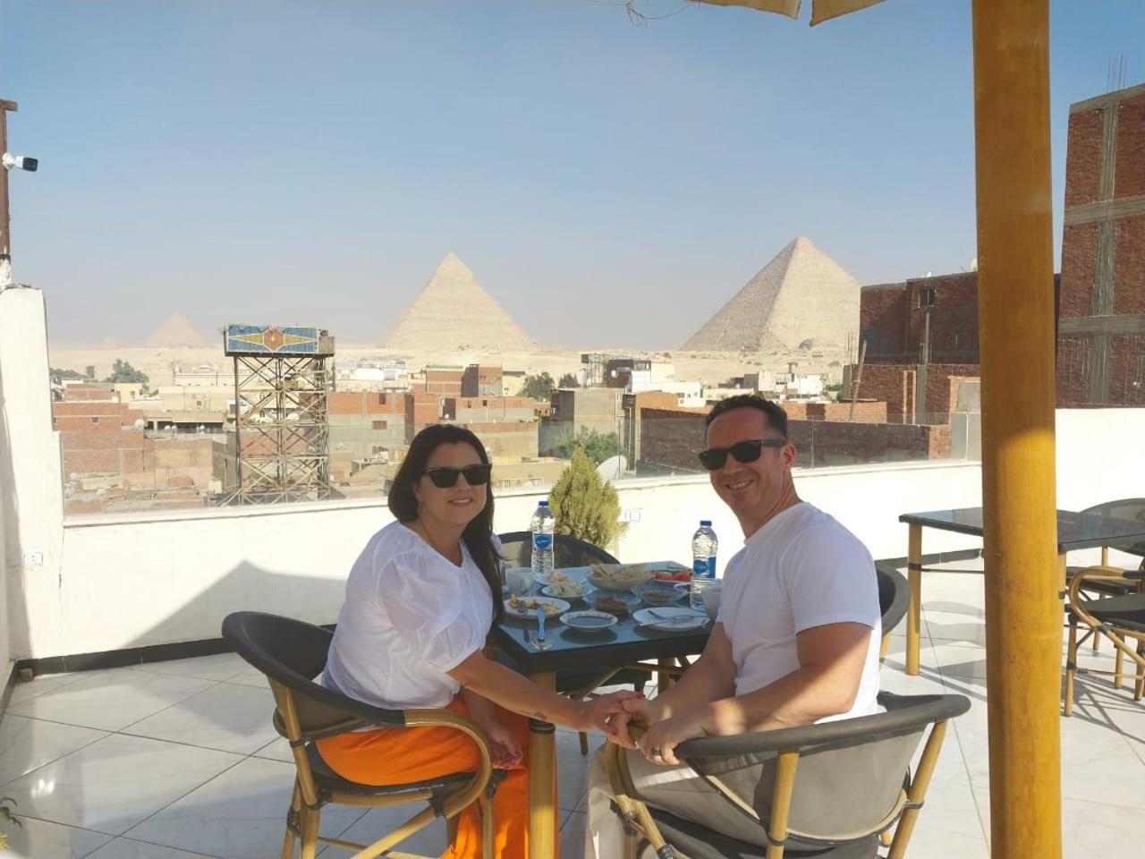 ホテル Eagles Pyramids View Kafret el-Gabal エクステリア 写真