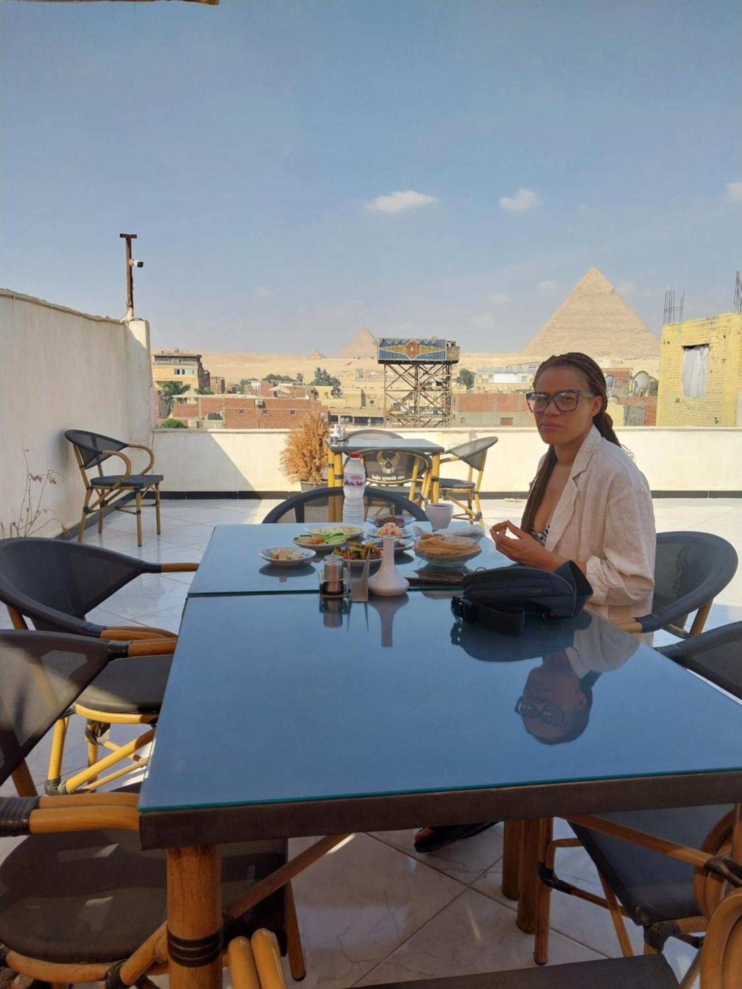 ホテル Eagles Pyramids View Kafret el-Gabal エクステリア 写真