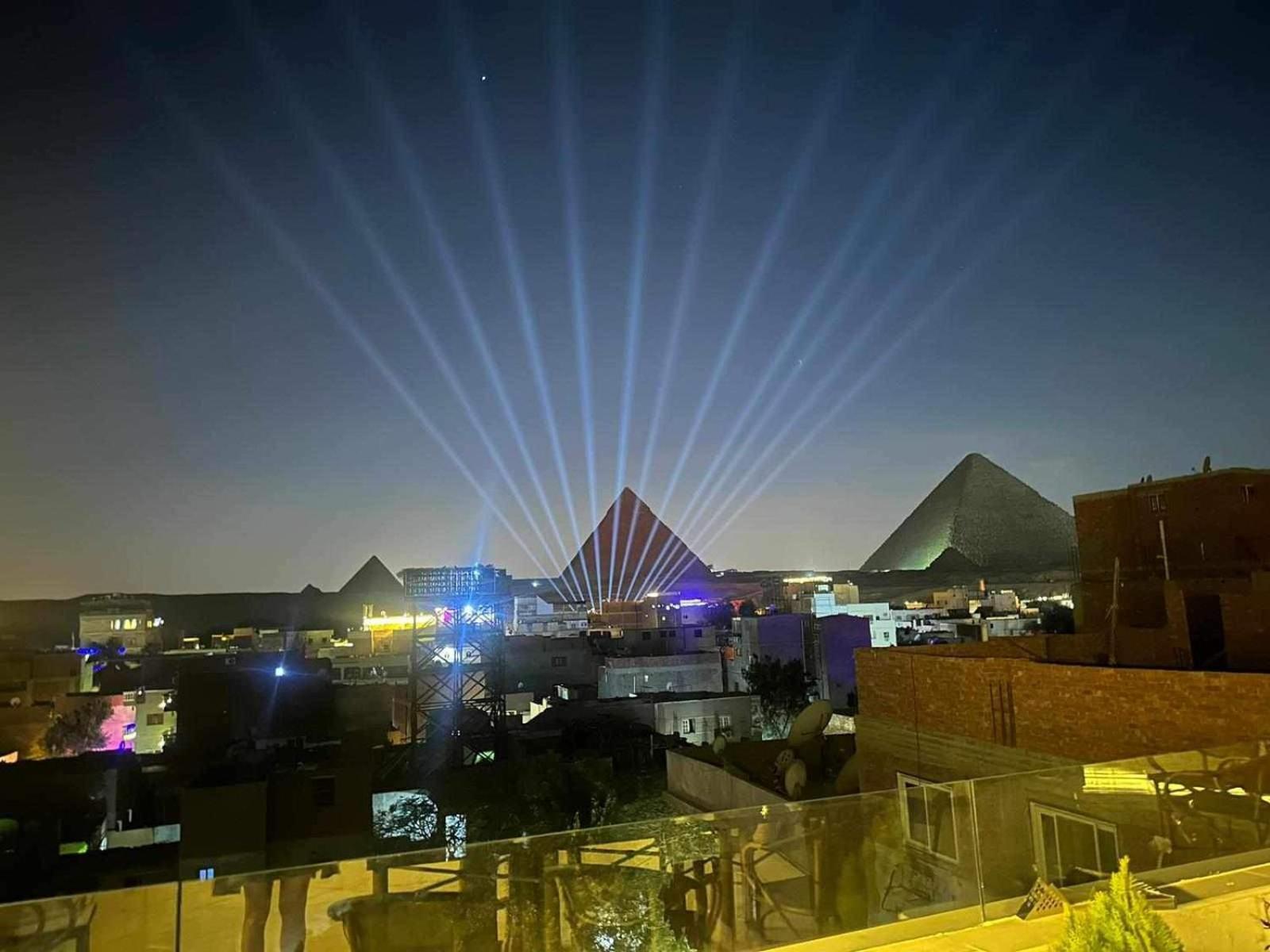 ホテル Eagles Pyramids View Kafret el-Gabal エクステリア 写真